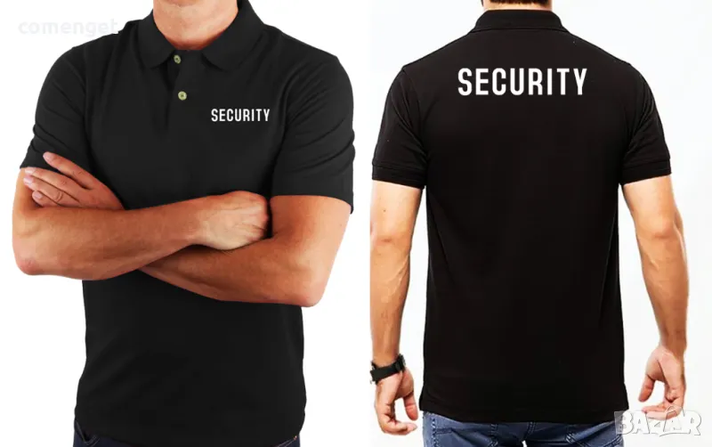 Мъжки поло тениски SECURITY, тип лакоста на испанската марка Roly!! , снимка 1