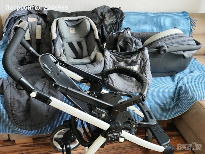 Детска количка Peg Perego book plus 3 в 1, снимка 1