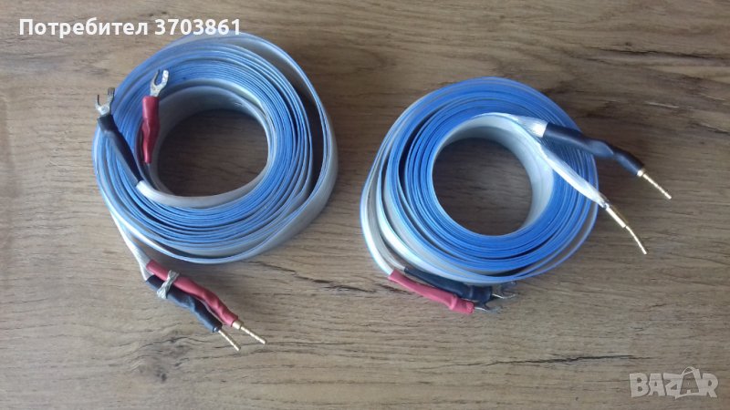 Nordost blue heaven Bi-wire  Audiophile cables, снимка 1