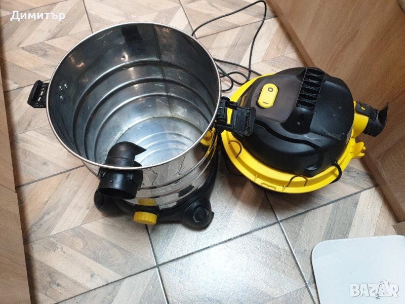 прахосмукачка за сухо и мокро почистване , снимка 1