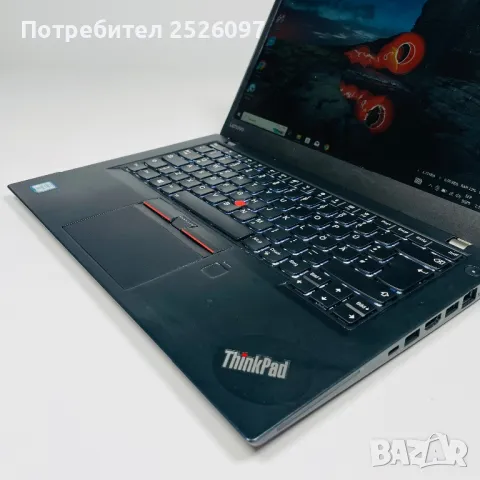 Lenovo ThinkPad T470s/14” FHD IPS/20GB DDR4/512GB NVMe/i5-6300U, снимка 5 - Лаптопи за работа - 48981058