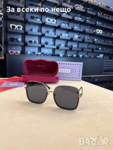 Gucci Слънчеви Очила С UV400 Защита - Налични Различни Цветове Код SK296, снимка 4 - Слънчеви и диоптрични очила - 52598475