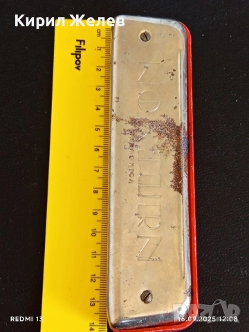 Стара рядка устна хармоника MELODIA MADE IN POLAND за КОЛЕКЦИЯ ДЕКОРАЦИЯ 50511, снимка 8 - Други ценни предмети - 51730860