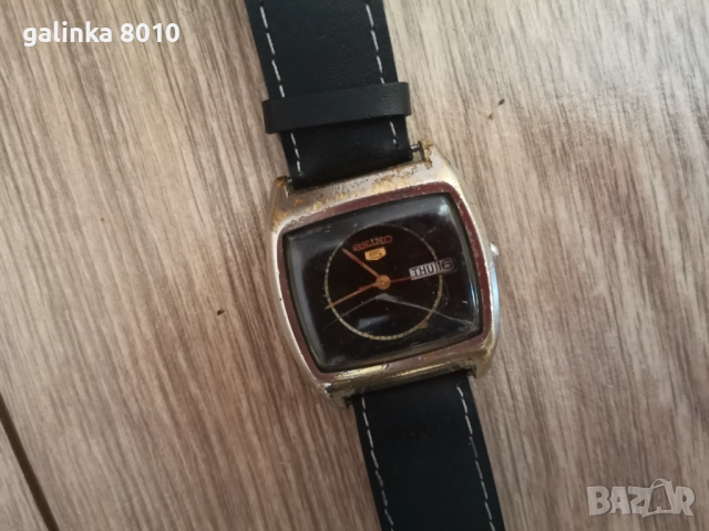 Мъжки работещ часовник СЕЙКО, снимка 4 - Мъжки - 52072035