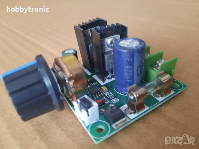 PWM DC регулатор на обороти/мощност 12-32V 10A, снимка 5 - Друга електроника - 42029450