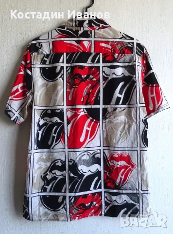 Rolling Stones x Antony Morato мъжка риза М , снимка 3 - Ризи - 55732436