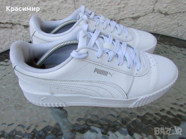 Дамски кецове Puma Carina L, снимка 5 - Кецове - 51883698