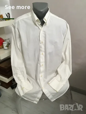 Vintage Christian Dior мъжка риза S, снимка 4 - Ризи - 55743018