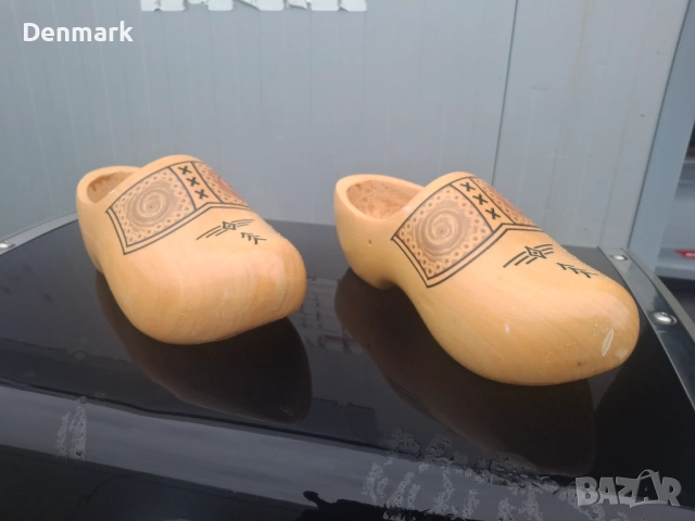  Дървени обувки, сабо, снимка 2 - Антикварни и старинни предмети - 53470583