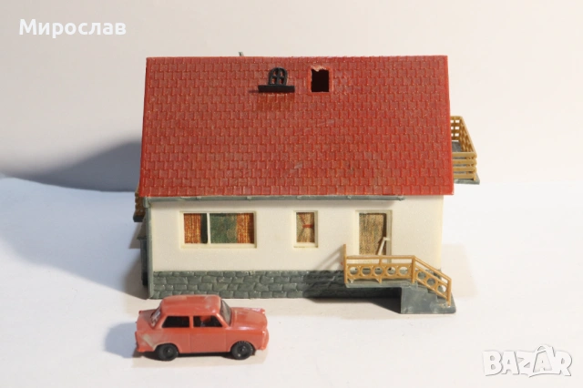 FALLER? KIBRI?VOLLMER H0 1/87 СГРАДА КЪЩА ВАГОН ВЛАК ЖП