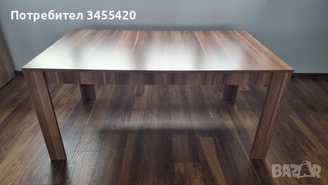 трапезна маса ( разтегаема)+6 стола , снимка 3 - Маси - 52923193