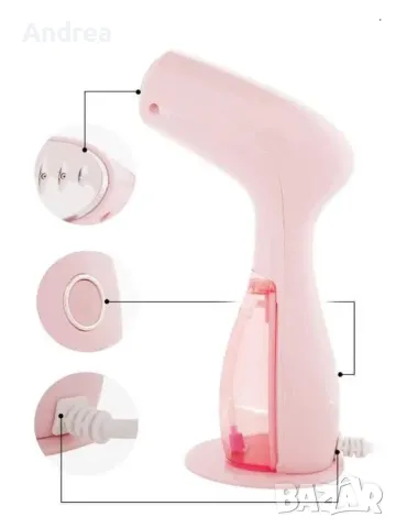 Преносим уред SOKANY за вертикално гладене на пара 1000W, снимка 2 - Ютии - 49303728