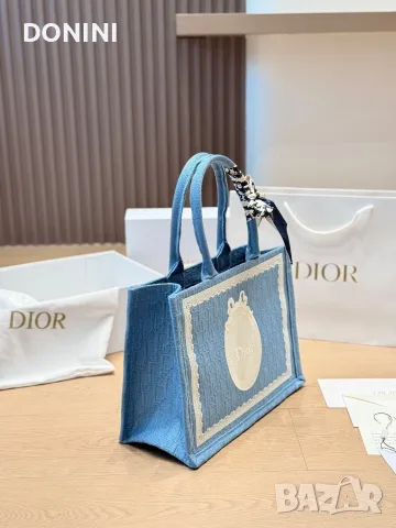 Christian Dior Дамска чанта, кожа, снимка 6 - Чанти - 56316079