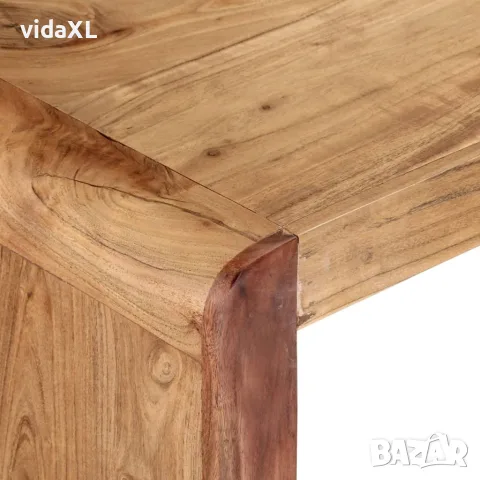 vidaXL Пейка, 160x38x45 см, масивна акация, снимка 4 - Дивани и мека мебел - 56149118