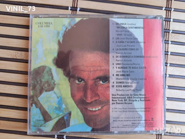 Julio Iglesias – Calor, снимка 3 - CD дискове - 50601830