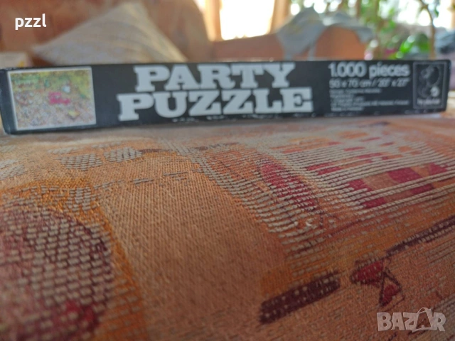 Пъзел "Mad Mordillio Party” Playfair 1973г. 1000 части, снимка 5 - Пъзели - 53698777