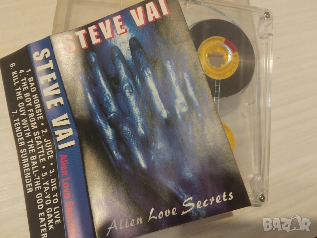 Steve Vai – Alien Love Secrets - аудио касета музика
