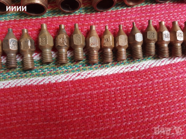 Медна дюза бренер за резак горелка Кра Кра 58 бр, снимка 5 - Други инструменти - 52662289