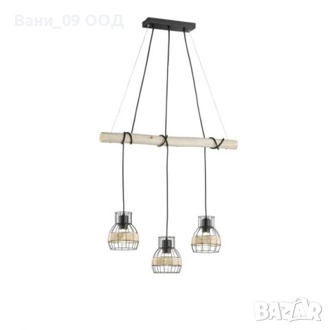 Таванна лампа в модерен стил, снимка 1 - Лампи за таван - 42407532