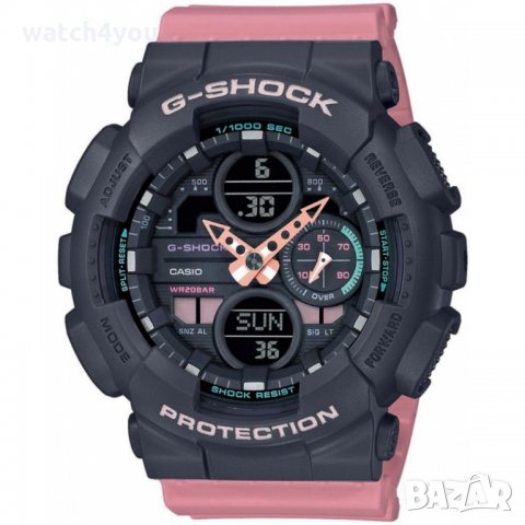 НОВ ДАМСКИ ЧАСОВНИК CASIO G-Shock GMA-S140-4AER КАСИО GMA-S140-4
