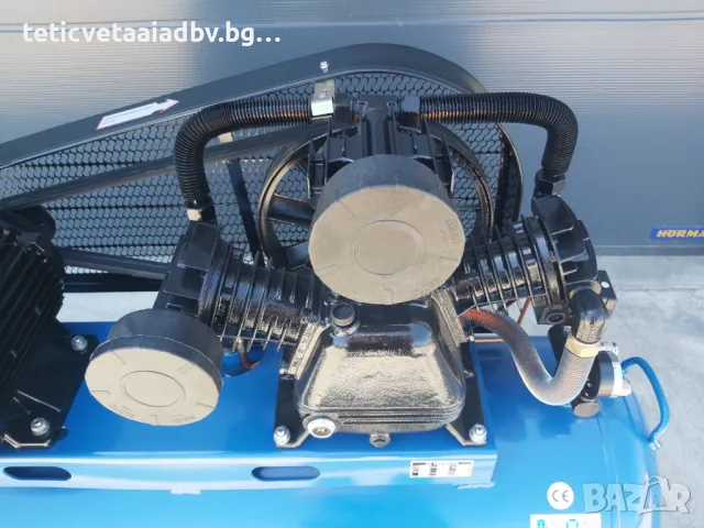 Компресор за въздух 200 литра трифазен, 12бара, 5.5KW, 7,5 hp, снимка 6 - Компресори - 50108420