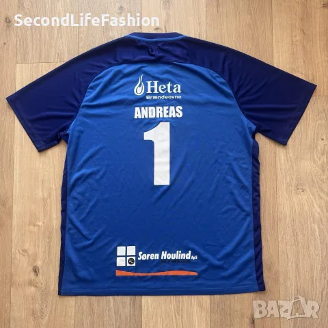 Nike футболна тениска Дания 17/19 колекционерска размер XXL, снимка 9 - Футбол - 55817515