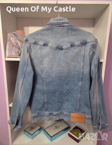 Свежо деним яке Calvin Klein , снимка 6 - Якета - 53486611