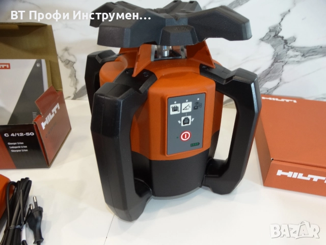 2023 - Hilti PR 30 HVS A12 - Ротационен лазерен нивелир, снимка 2 - Измервателни инструменти - 52231274