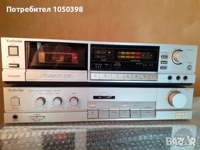 Усиловател Technics SU-500-Японски качествен-като нов