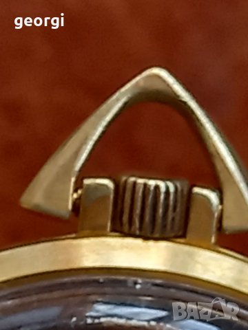 Позлатен джобен часовник Ракета 23 jewels, снимка 4 - Джобни - 39100045