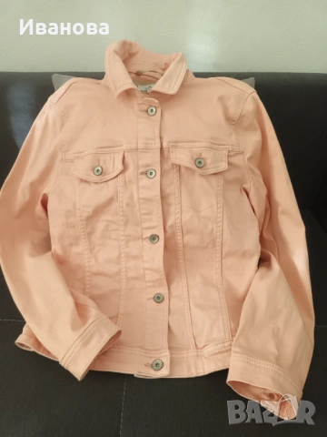 Дамско дънково яке