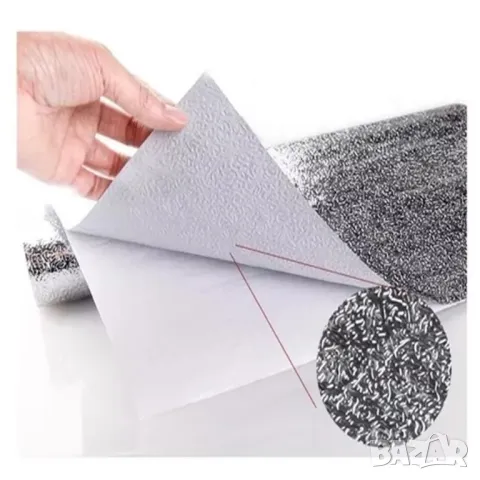 Самозалепващо алуминиево или цветно PVC фолио за плот, снимка 4 - Други стоки за дома - 50380155