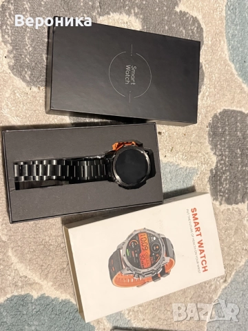 Смарт часовник Smart Watch G20 Rugged (FitCloudPro), с две каишки, Нов, снимка 2 - Смарт часовници - 56074670