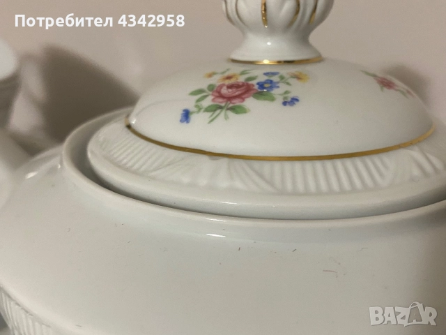 Винтидж порцелан Zeh Scherzer Bavaria (1945–1949 г.) , снимка 10 - Антикварни и старинни предмети - 52877016