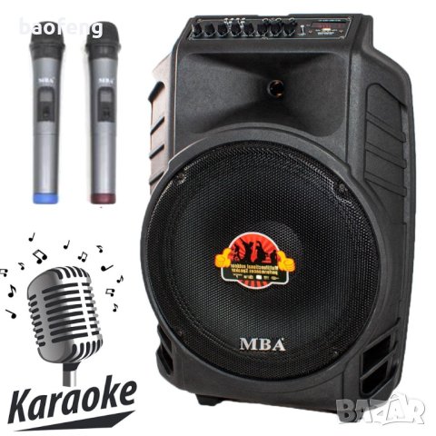  MBA SA-8900 ULTRA 6000w Чисто нова Караоке стерео колона 12месеца гаранция модел 2024