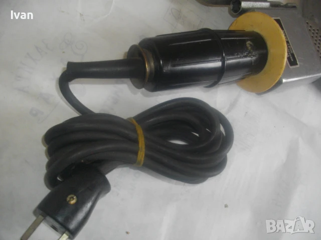 ф190мм 400W BARY ШВЕЙЦАРСКА СТАРО КАЧЕСТВО МАСИВНА ЕЛ. ЛЕПАЧКА ЗА ПЛАСТМАСОВИ ТРЪБИ ГОЛЯМ ДИАМЕТЪР, снимка 14 - Други инструменти - 50476199