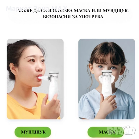 Тих преносим небулизатор Mesh ANK - N3– бърза инхалация у дома и в движение, снимка 5 - Медицинска апаратура - 52884428