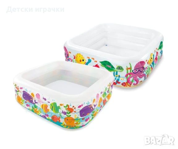 Детски надуваем басейн Аквариум INTEX Sea Aquarium, , снимка 1