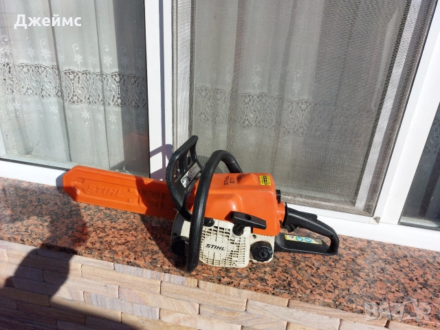 Резачка STIHL 017, снимка 3 - Градинска техника - 53795460