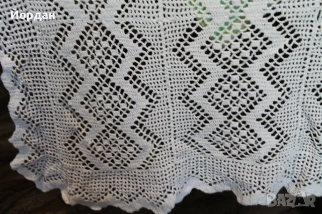 Покривка за маса или легло, снимка 7 - Антикварни и старинни предмети - 41123851