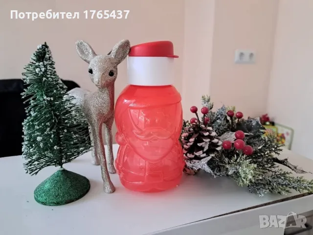 Tupperware Детска бутилка 350 мл. Дядо Коледа