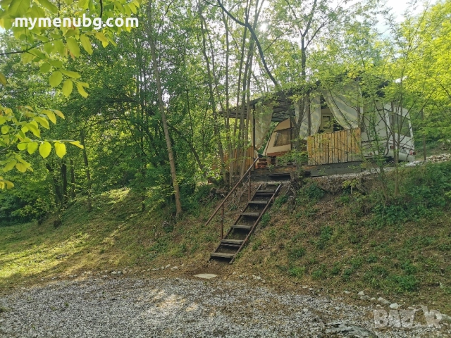 Продавам парцел с каравана на язовир Ал. Стамболийски