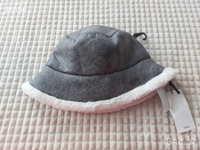 Дамска зимна шапка Mango, снимка 4 - Шапки - 56280940