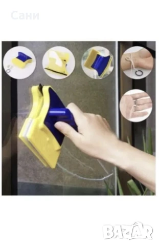 Магнитен уред за двустранно почистване на стъкла, снимка 7 - Други стоки за дома - 51030526