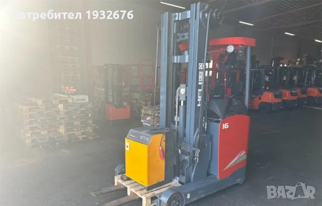 Reach Truck /Електрокар/Мотокар/ Heli CQD16 -Топ състояние, Като НОВ