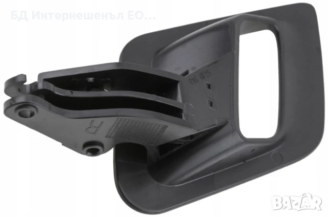 5J0837226B Вътрешна дръжка за дясна врата Skoda Fabia II 2, Roomster, Черен, снимка 2 - Части - 50920745