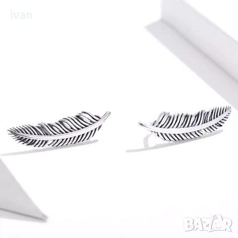 дамски сребърени обици. нови в опаковки , снимка 3 - Обеци - 53133367