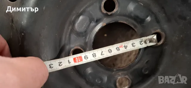 Гуми с джанти 175 70 13 за рено клио 2 4x100, снимка 3 - Гуми и джанти - 48649210