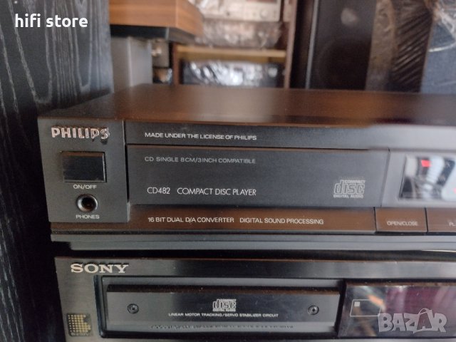 Philips  CD 482, снимка 9 - Ресийвъри, усилватели, смесителни пултове - 39944409