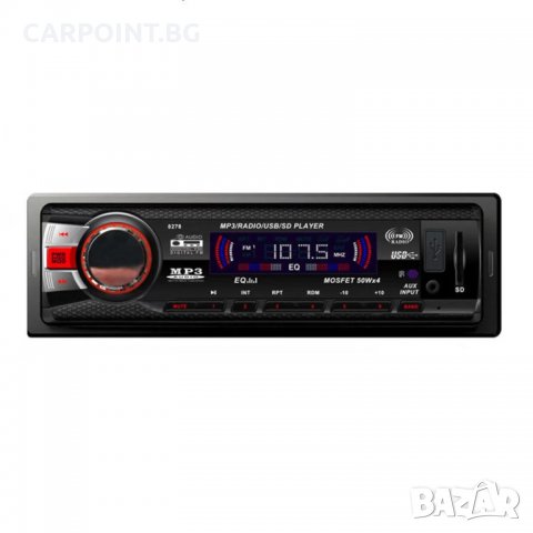 РАДИО MP3 ПЛЕЪР ЗА КОЛА ZAPPIN USB SD AUX LCD DISPLAY 1236 1К, снимка 2 - Друга електроника - 38608711